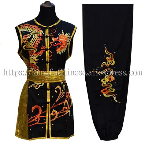 Chinese Wushu Routine Uniform Kungfu Clothes Martial Arts Suit Nanquan