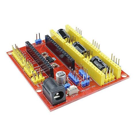 Placa Cnc Shield V Arduino Uno Impressora D Reprap Grbl Loja Da