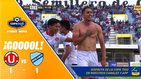 Gol De Fc Universitario Rodrigo Andr S Llano Y Un Zurdazo Para