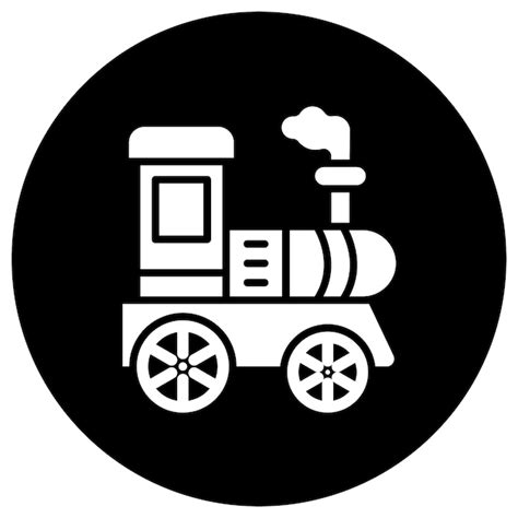 Premium Vector Locomotive Vector Icon Design Illustration