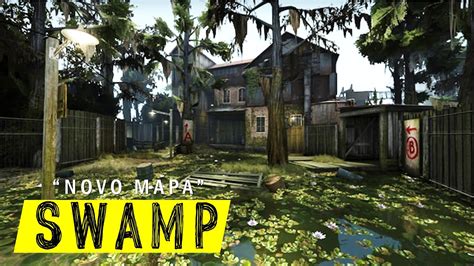 CS GO NOVO MAPA SWAMP QUE PÂNTANO BUGADO atualização 2020 13