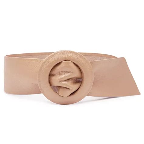 Cinto Faixa De Couro Nude Look My Bag