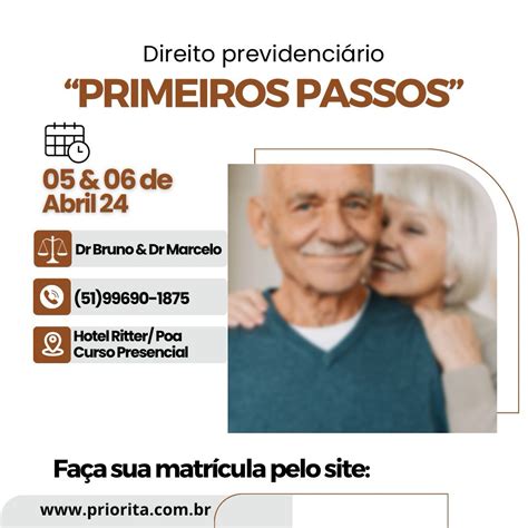 Direito Previdenci Rio Primeiro Passos Priori Cursos Pr Ticos