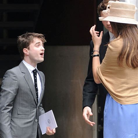 Daniel Radcliffe's Wedding Pals Apparently Tower Over the Star - E! Online