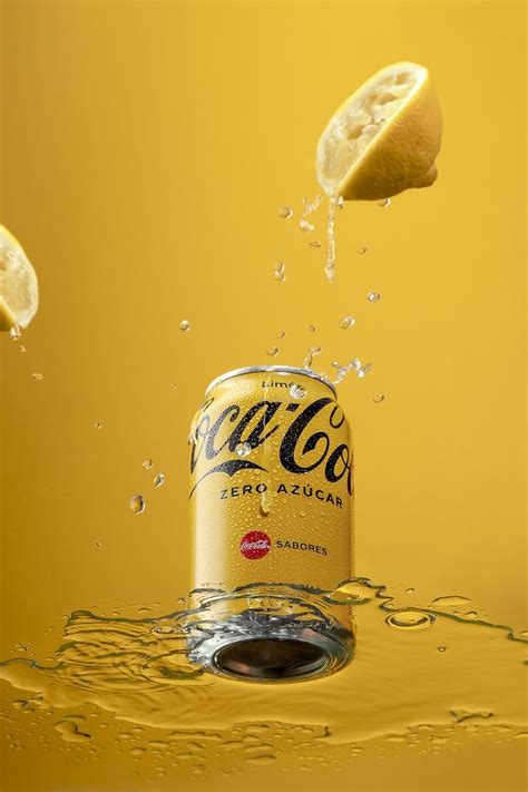 Coca Cola Lemon | Publicidad fotografia, Foto, Fotografia publicitaria