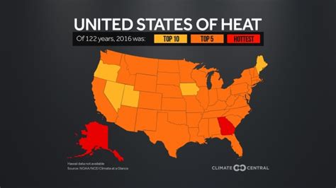 Every State Had A Top Hottest Year Climate Central