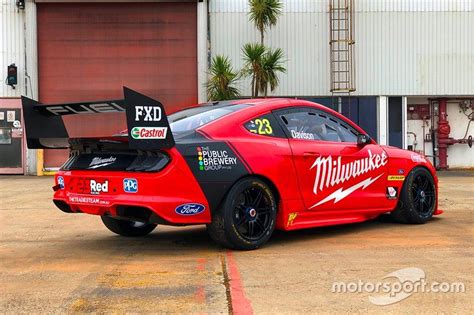 23Red Mustang Has A Cool Red And Black Livery For The 2020 Supercars Season