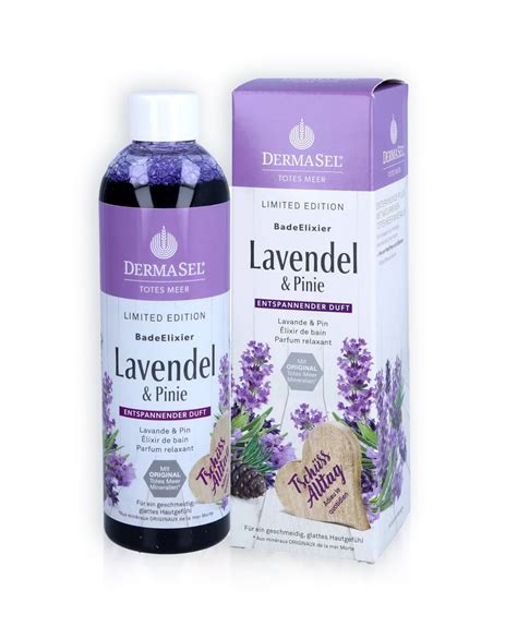 Lavendel Pijnboom Badolie 250 Ml DermaSel Baking Soda NL