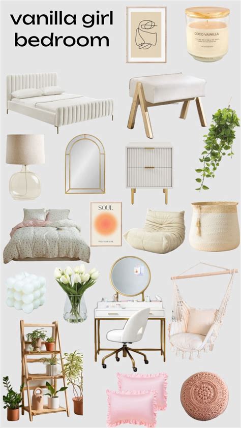 Vanilla Girl Bedroom Decor Inspiration