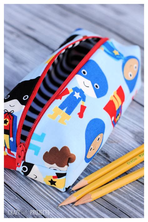 Pencil Case Free Sewing Pattern