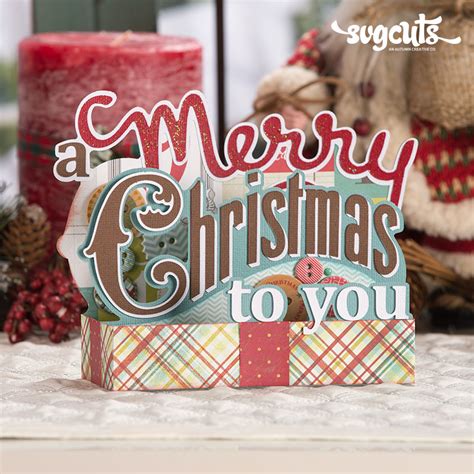 Christmas Box Cards Svg Kit Blog