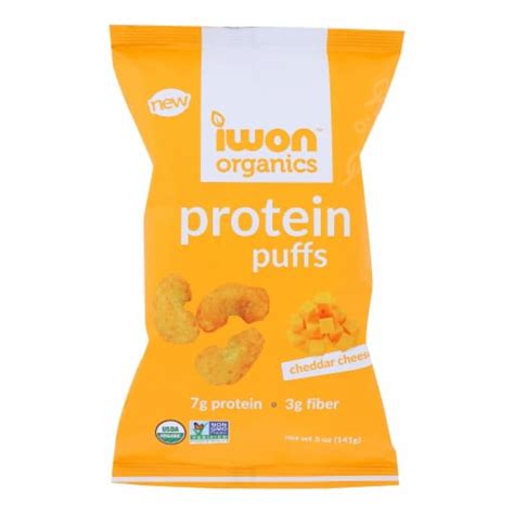 Iwon™ Organics Cheddar Cheese Puffs Chips, 5 oz - Kroger