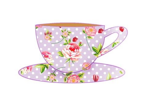 Cup of Tea Clipart 10 Elegant Cups and 2 Teapots in a - Etsy