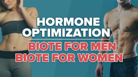 Hormone Optimization Hormone Replacement Therapy Biote For Men
