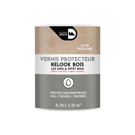 Vernis Poutre Et Lambris Relook Bois Maison Deco Incolore Satin