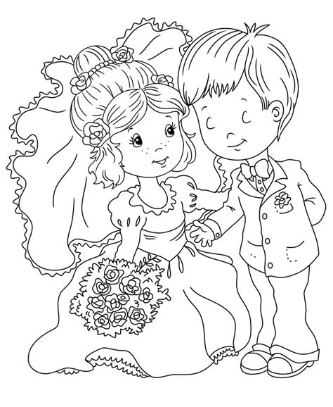 Wedding Coloring Pages Free Printable Coloring Pages For Kids