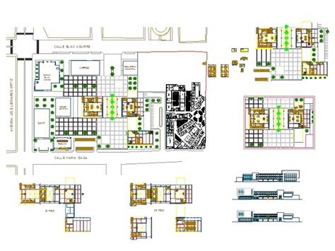 Pr Dio Municipal Em Autocad Baixar Cad Mb Bibliocad