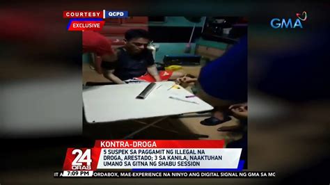 Suspek Sa Paggamit Ng Illegal Na Droga Arestado Sa Kanila