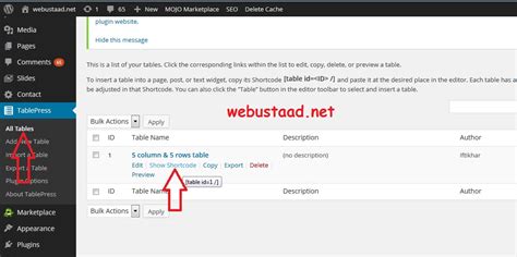 How To Add Tables In WordPress Posts And Pages Webustaad Net