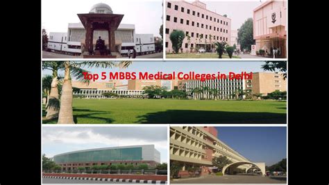 Top 5 Mbbs Medical Colleges In Delhi India Youtube