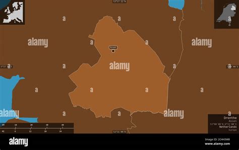 drenthe netherlands europe map  res stock photography  images alamy