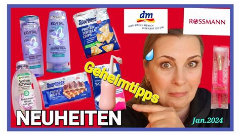 Rossmann Und Dm Neuheiten Geheime Produkte Drogerie Haul Januar