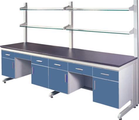 Vivan Interio Lab Furnitures Laboratory Tables Work Bench With Drawers