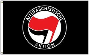 Antifa Flagge In Fahnen F R Musikfans Online Kaufen Ebay