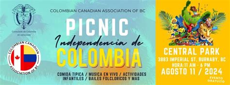 Picnic de la Independencia de Colombia 2024 | Burnaby Central Park ...