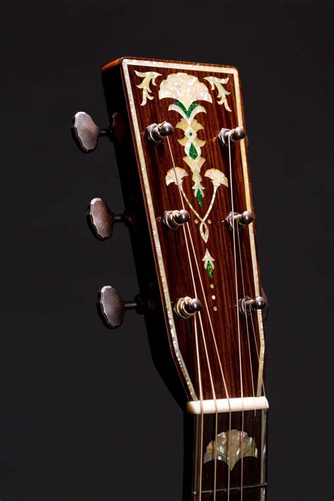 Martin Headstock Guitar Inlay Instruments Art Beautiful Guitars