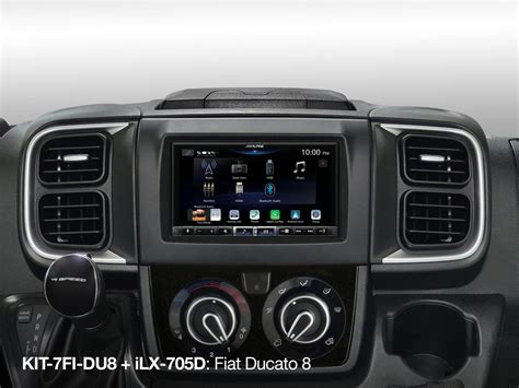 Alpine ILX 705D 2 DIN Autoradio Und Digital Media Station Mit 7 Zoll