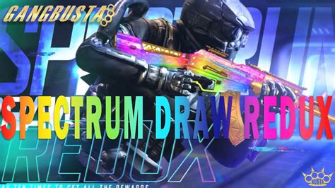 Call Of Duty Mobile Spectrum Draw Redux Youtube