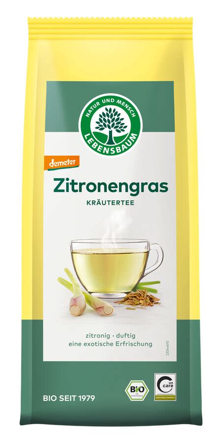 Lebensbaum Zitronengras Tee Bio NaturPur Shop