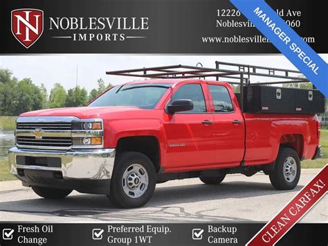 Used 2018 Chevrolet Silverado 2500HD Work Truck for sale in Noblesville, IN