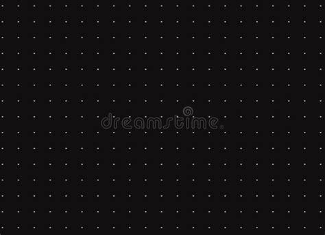 Abstract White Dot on Black Background Stock Illustration ...