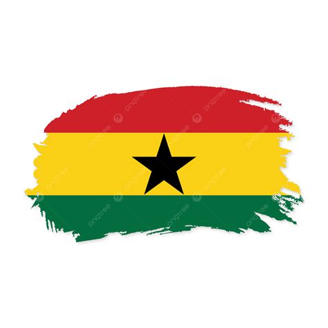 Ghana Stock Flag Vector Design Ghana Ghana Flag Ghana National Day