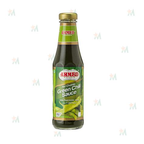 Ahmed Green Chilli Sauce 300 Gm Buy 2 Get 1 Free Star Mart