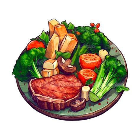 Grilled Steak Clip Art