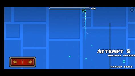 Test 1 Of Geometry Dash 22 Angry Spikes Youtube