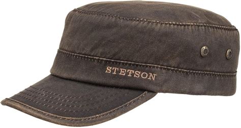 Stetson Datto Armycap Winter Wintercap Herren Militarycap Baumwolle