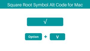 Square Root Symbol Alt Code (Type √ on Keyboard) - How to Type Anything