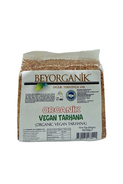 Beyorgan K Organik Tarhana Yo Urtsuz Vegan Gr Fiyat Yorumlar