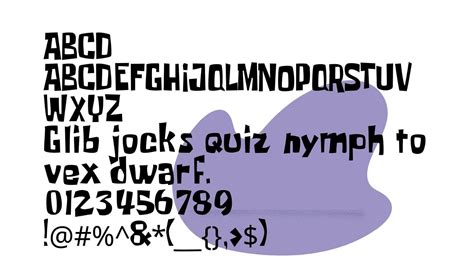 Spongebob Font - Fonts Studio