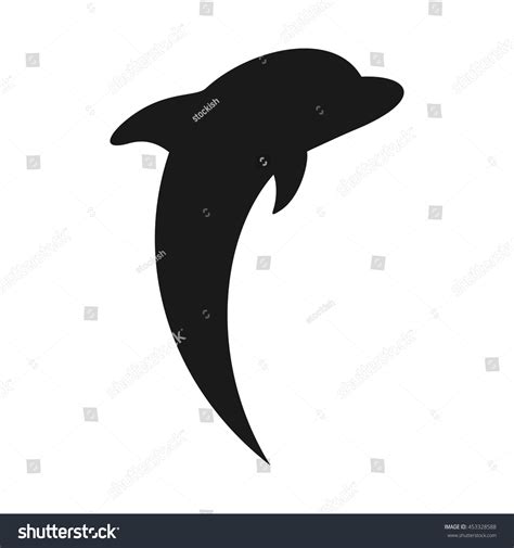 Dolphin Logo Vector Stock Vector (Royalty Free) 453328588 | Shutterstock