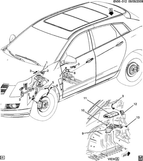 Exploring The 2011 Cadillac Srx Front Suspension Diagram Of Essential Parts