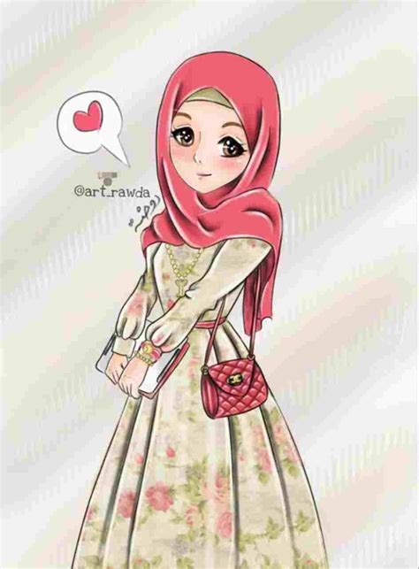 Hijab Girl Anime Wallpapers Wallpaper Cave