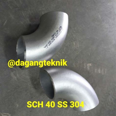 Promo Promo Elbow Knee Inch Sch Ss Stainless Diskon