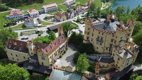 Bavarian Castles Near Füssen Schloss Hohenschwangau And Schloss Neuschwanstein Youtube