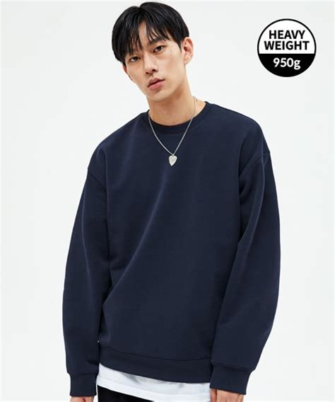 Musinsa Soverment G Th Sweatshirt Ink Navy Semi Overfit