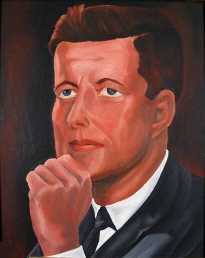 Portrait Of John F Kennedy All Artifacts The John F Kennedy